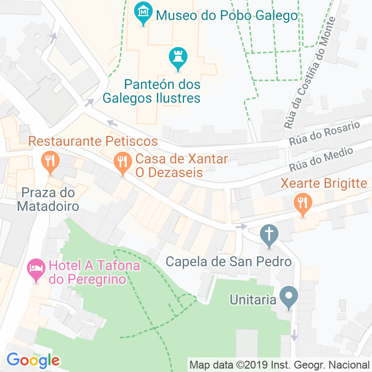 Código postal de Medio en Santiago de Compostela