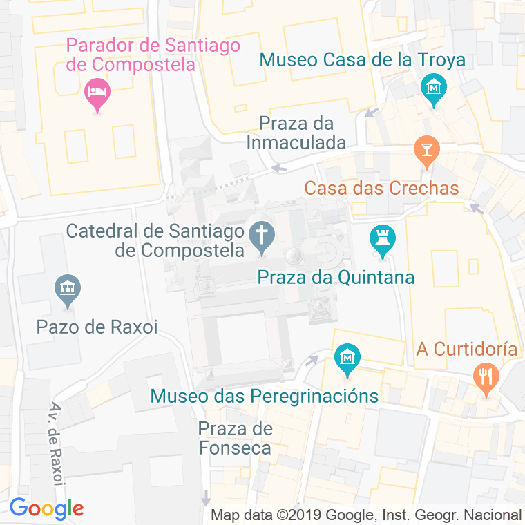 Código postal de Vintecinco de Xullo, Do en Santiago de Compostela