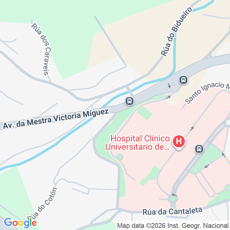 Código postal de Rua Chouchiños (dos) en Santiago de Compostela