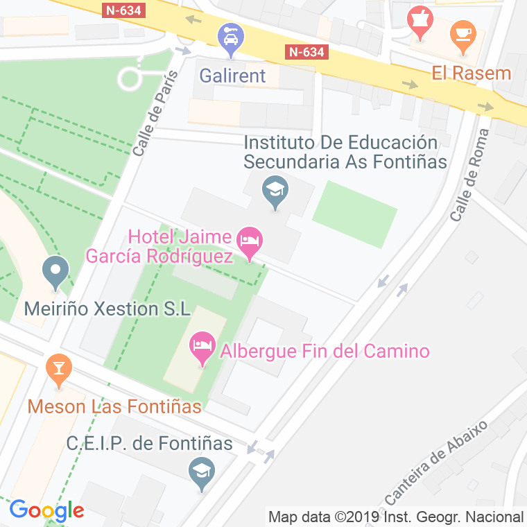 Código Postal calle Estocolmo en Santiago de Compostela