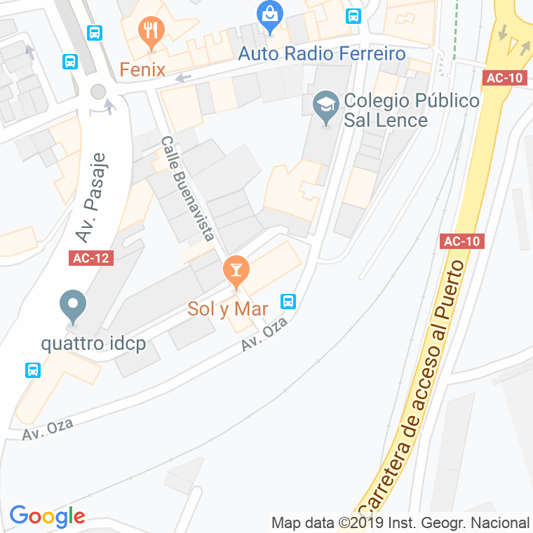 Código Postal de Altopaso en Coruña