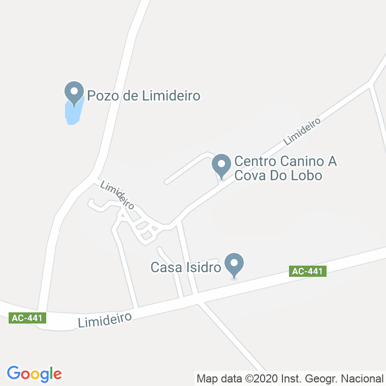 Código Postal de Limideiro en Coruña
