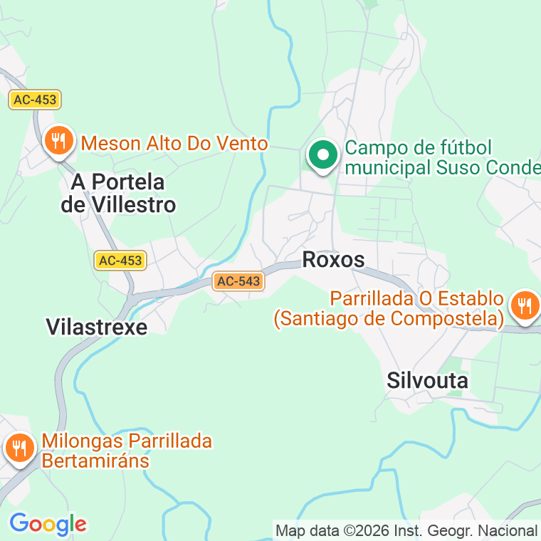 Código postal de Rua Muros (de) en Portela de Villestro (a)