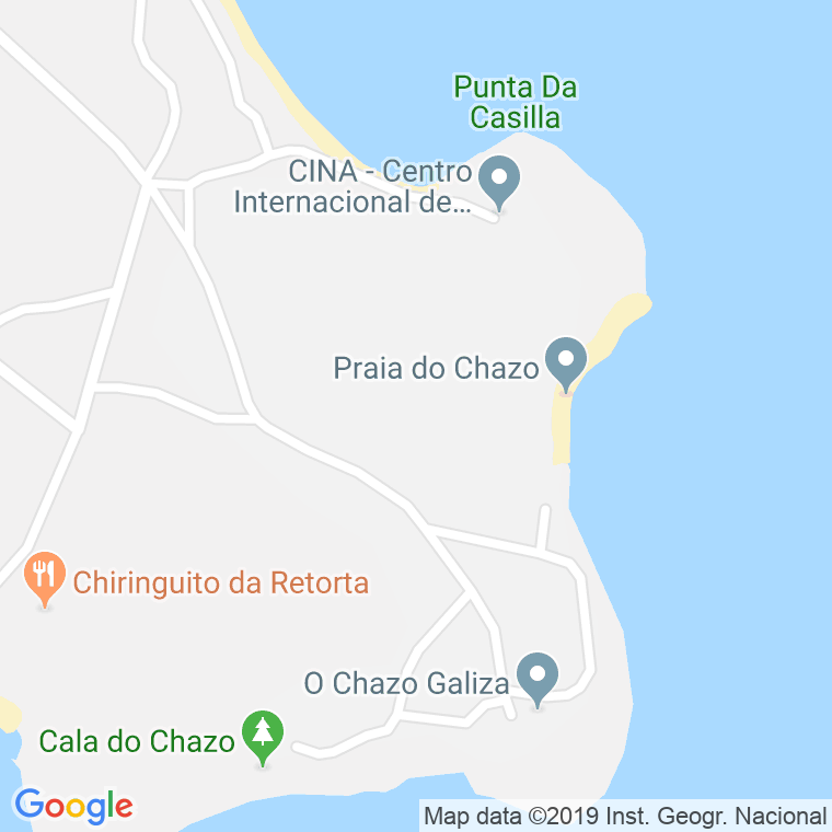 Código Postal de Chazo en Coruña