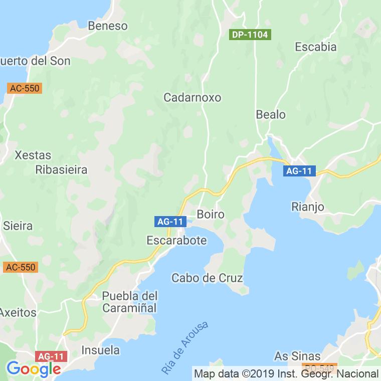 Código Postal de Salteiro en Coruña
