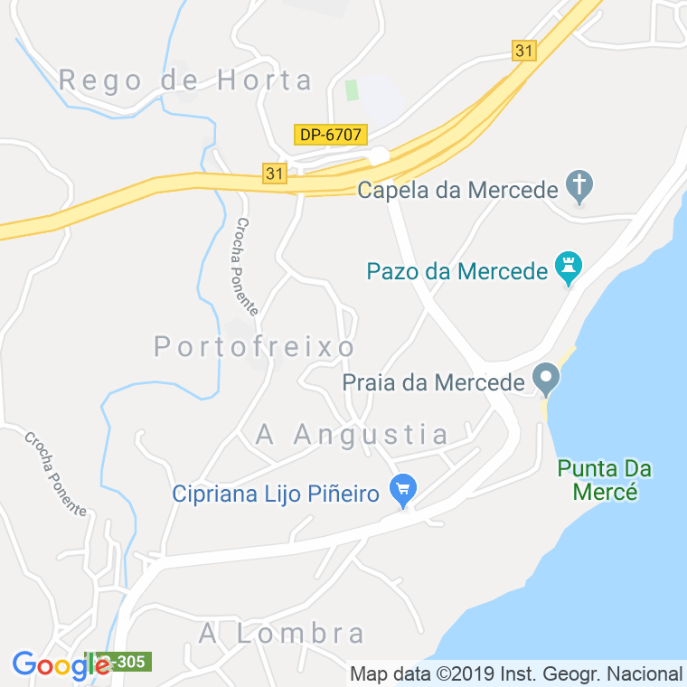 Código Postal de Angustia (Postmarcos) en Coruña