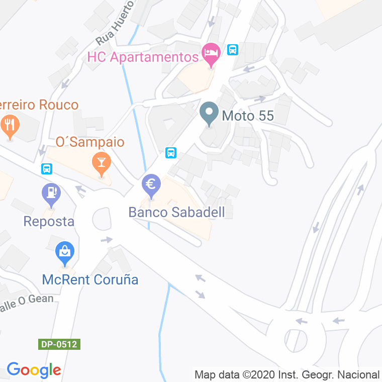 Código Postal de Xunqueiras en Coruña
