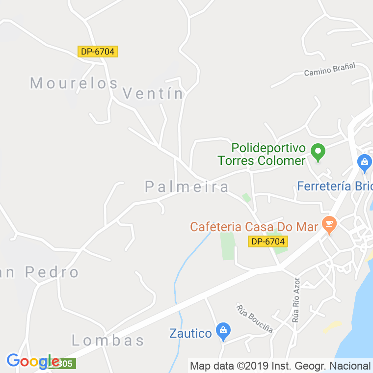 Código Postal de Insuela (Palmeira) en Coruña