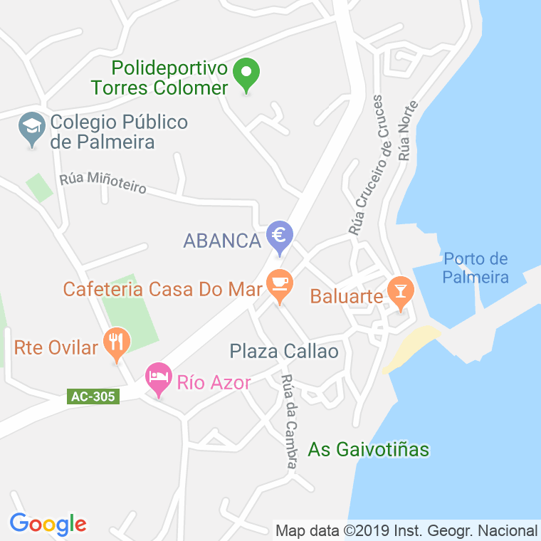 Código Postal de Vilar (Palmeira) en Coruña