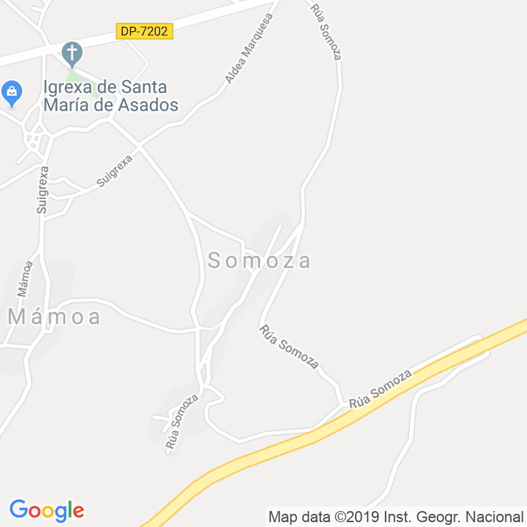 Código Postal de Somoza en Coruña