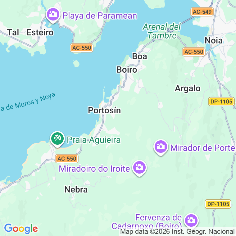 Código postal de Motega en Coruña