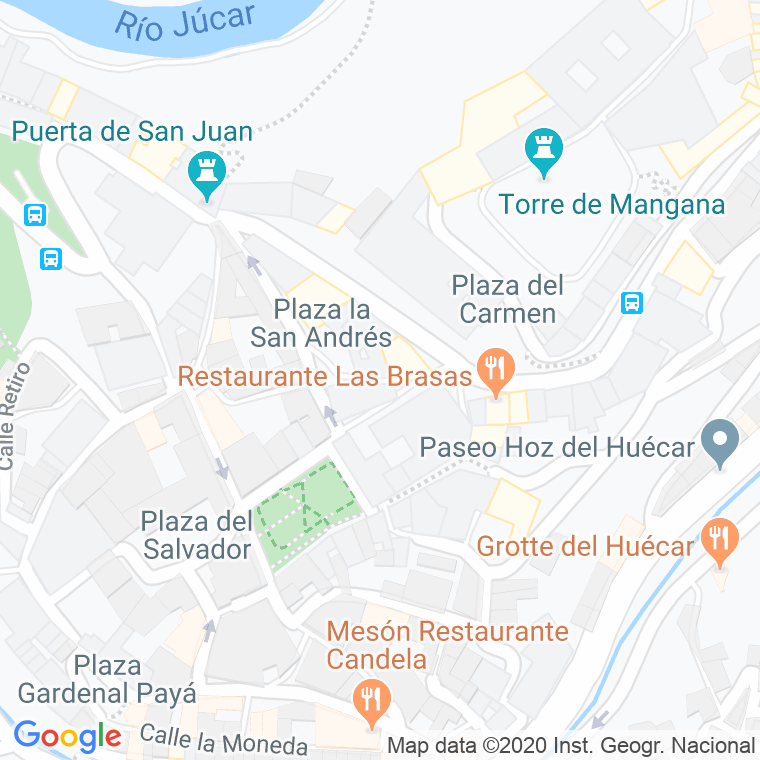 Código Postal calle Articulos, Los en Cuenca