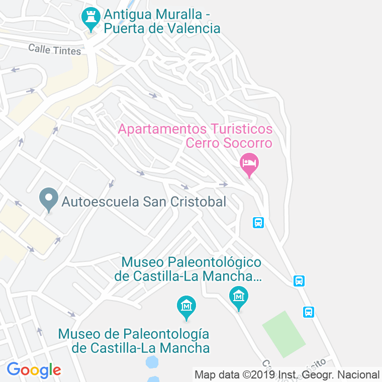 Código Postal calle Diego Ramirez De Villaescusa en Cuenca