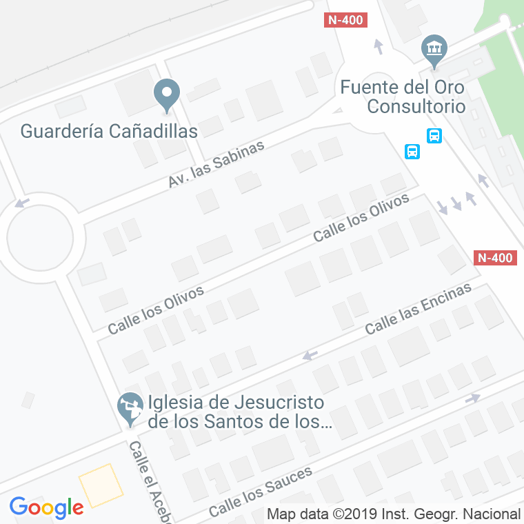 Código Postal calle Olivos, Los en Cuenca