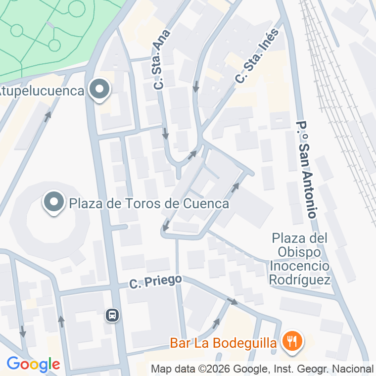 Código postal de Licenciado Baltasar Porreño en Cuenca