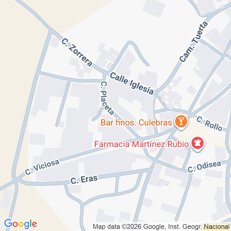 Código postal de Calle Placeta en Albaladejo del Cuende