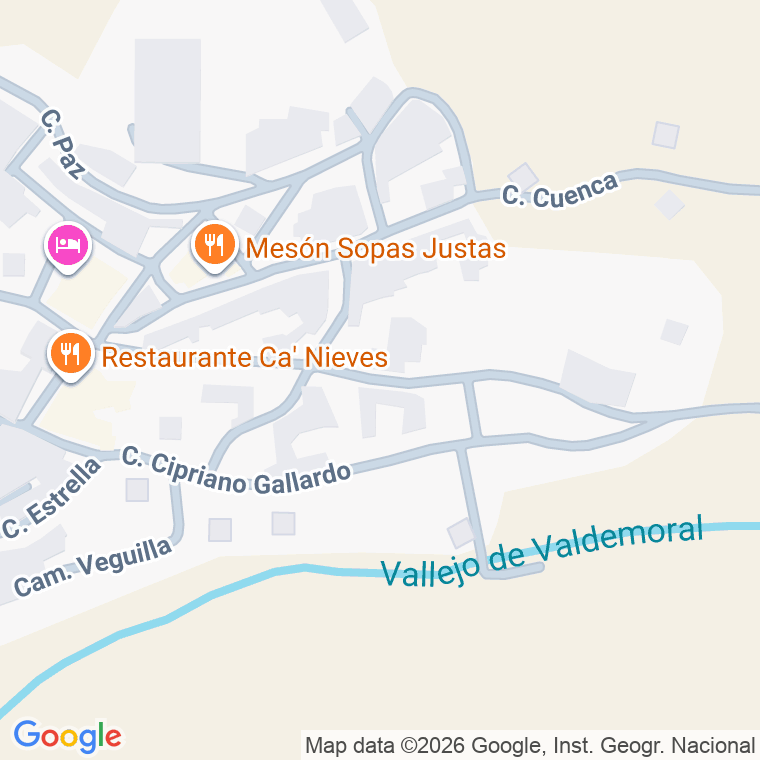 Código postal de Calle Arbol en Horcajada de la Torre