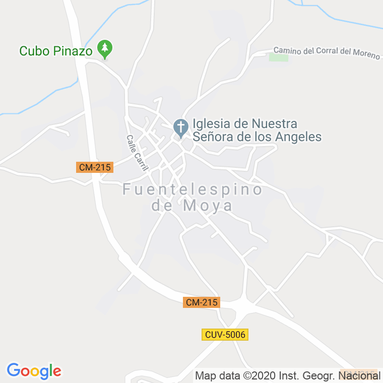 Código Postal de Fuentelespino De Moya en Cuenca