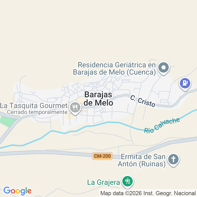 Código postal de Calle Puente Vieja en Barajas de Melo