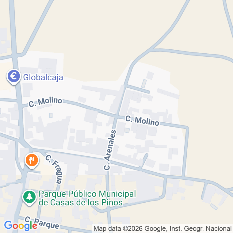 Código postal de Calle Molino en Casas de los Pinos