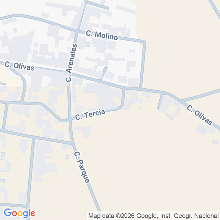 Código postal de Calle Tercia en Casas de los Pinos