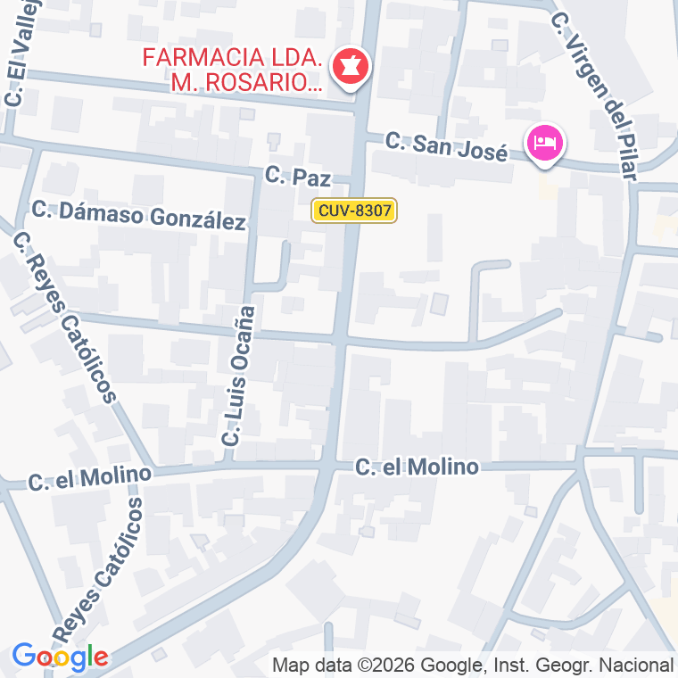 Código postal de Calle Benito Perez Galdos en Casas de Benitez