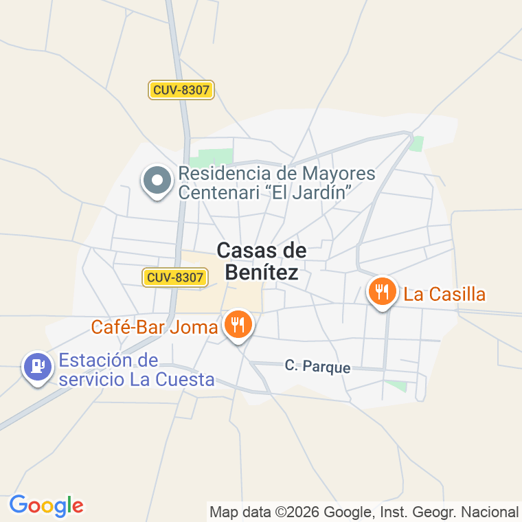 Código postal de Casas de Benitez en Cuenca