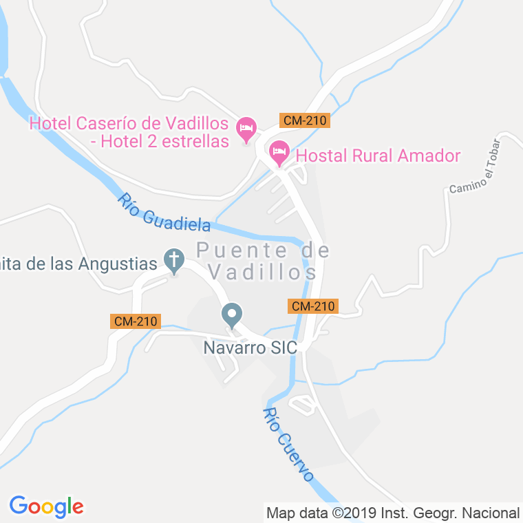 Código Postal de Puente De Vadillos en Cuenca