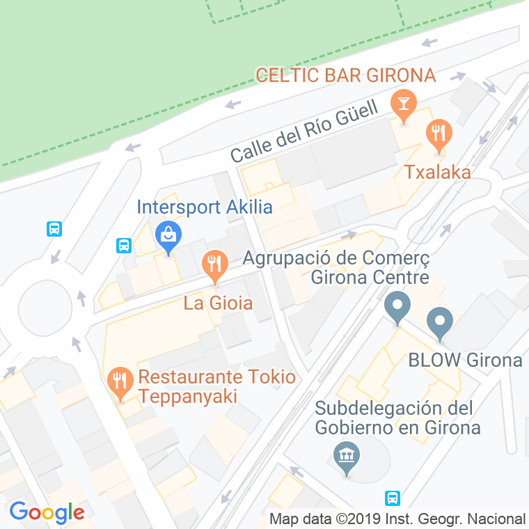 Código Postal calle Cerveri De Girona en Girona