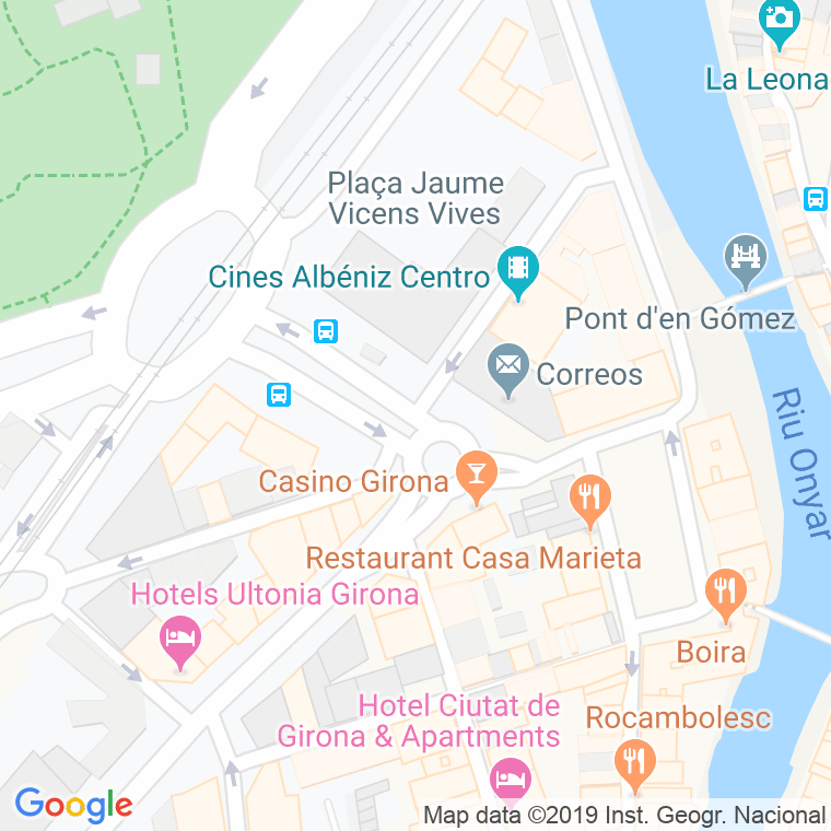 Código Postal calle Ramon Folch, avinguda en Girona