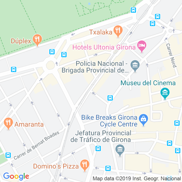 Código Postal calle Vint De Juny De 1808, avinguda en Girona