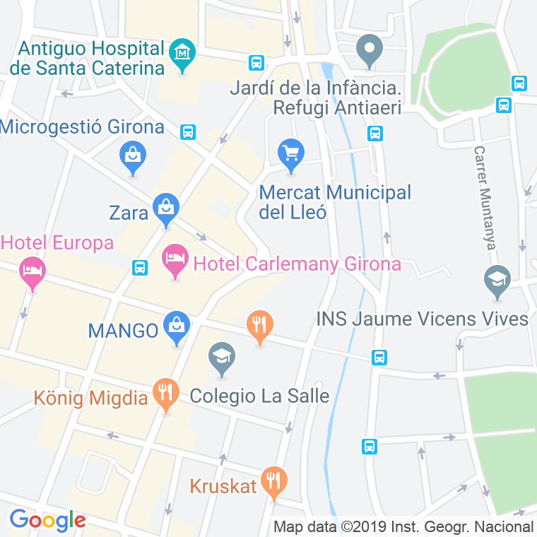 Código Postal calle Ultonia en Girona