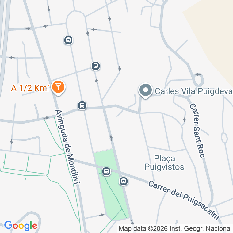 Código postal de Francesc Romaguera en Girona