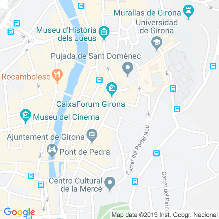 Código Postal calle Ciutadans en Girona