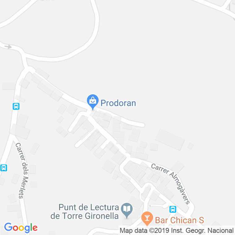 Código Postal calle Creus, Les en Girona