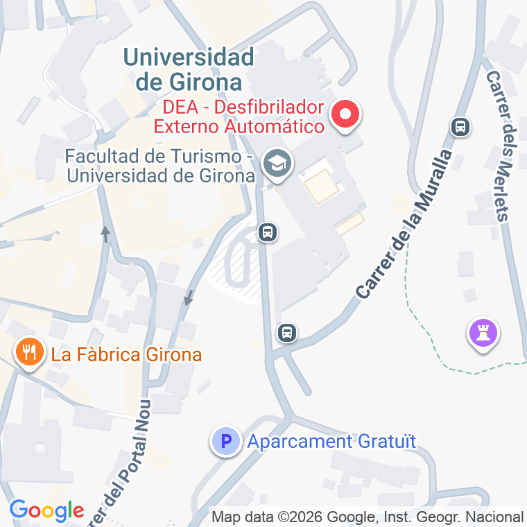 Código postal de Josep Ferrater I Mora, Plaça en Girona