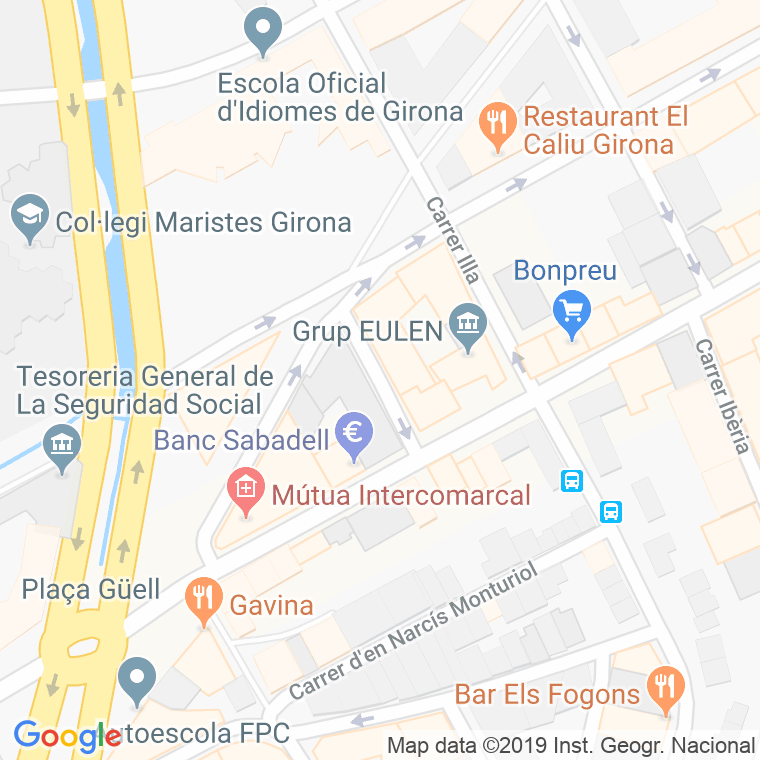 Código Postal calle Cap De Creus en Girona