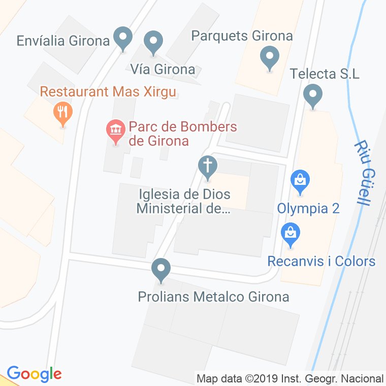 Código Postal calle Trens Petits en Girona