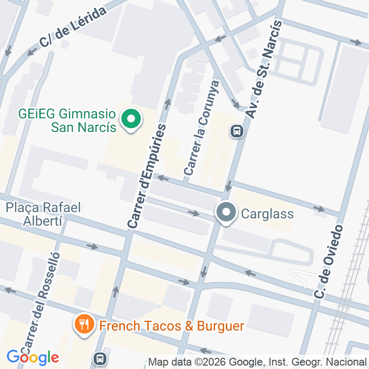 Código postal de Zamora en Girona