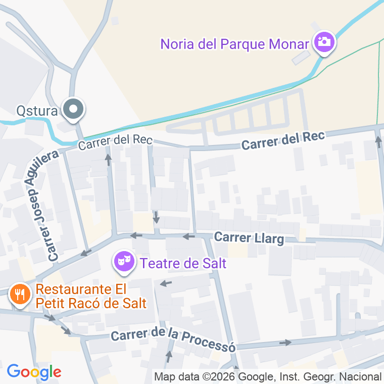Código postal de Fidel Aguilar I Marco, Plaça en Girona
