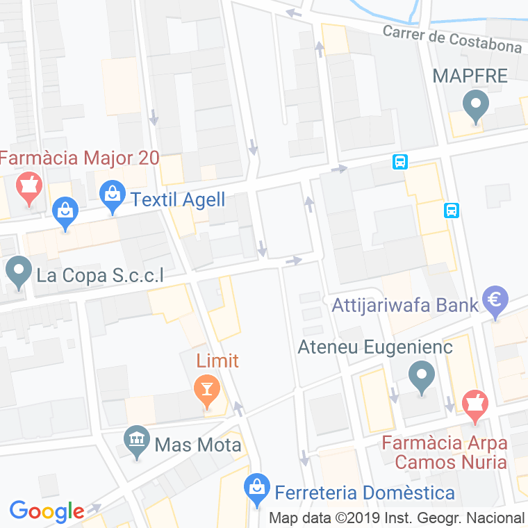 Código Postal calle Lope De Vega en Girona