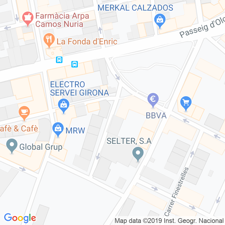 Código Postal calle Montcalm en Girona