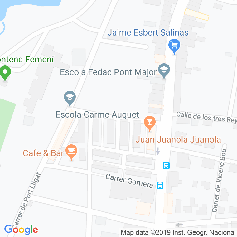Código Postal calle Illes Filipines en Girona