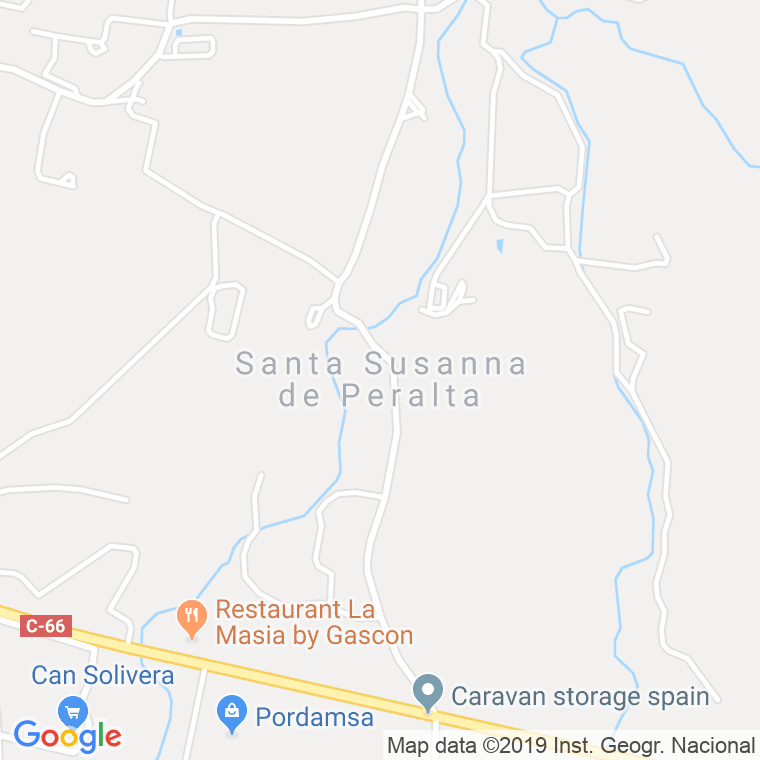 Código Postal de Santa Susana De Peralta en Girona
