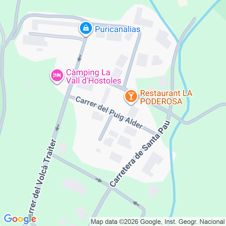 Código postal de Grup Puig Alder (de) en St Feliu de Pallerols