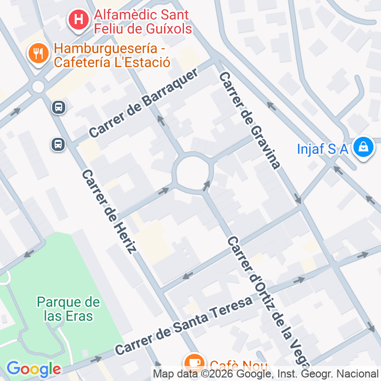 Código postal de Plaça Gaziel en Sant Feliu de Guixols