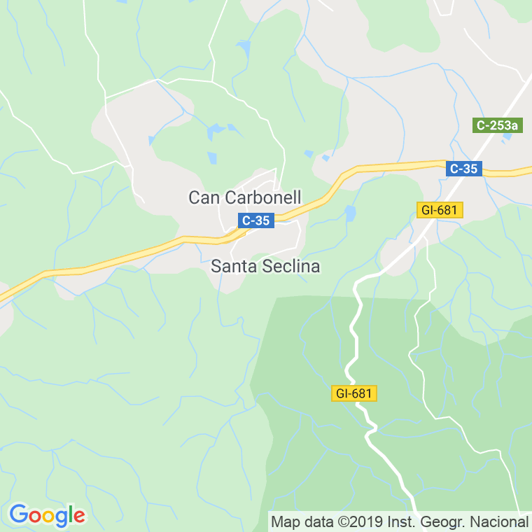 Código Postal de Santa Seclina en Girona