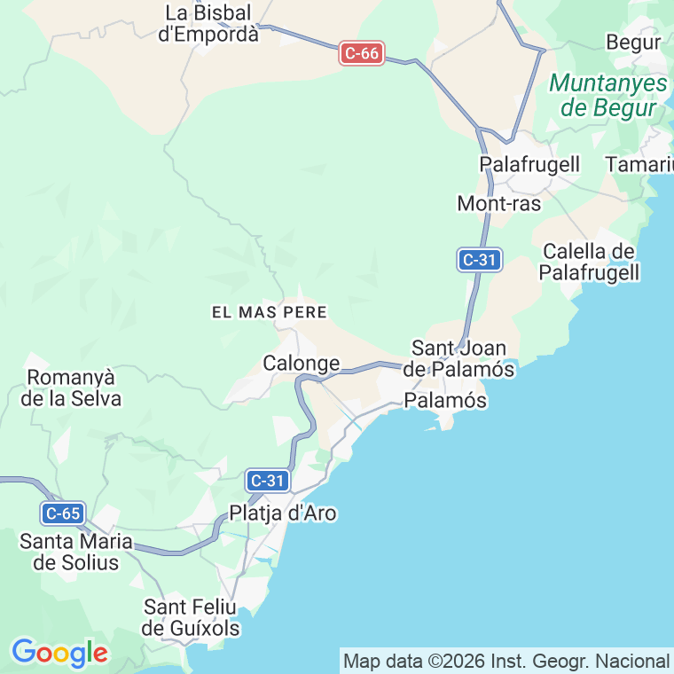 Código postal de Urbat Riufred en Riufred