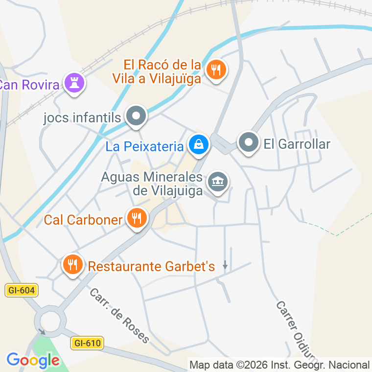 Código postal de Vilajüiga en Girona