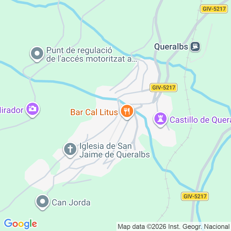 Código postal de Queralbs en Girona